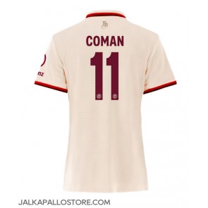 Bayern Munich Kingsley Coman #11 Kolmaspaita Naisten 2024-25 Lyhythihainen